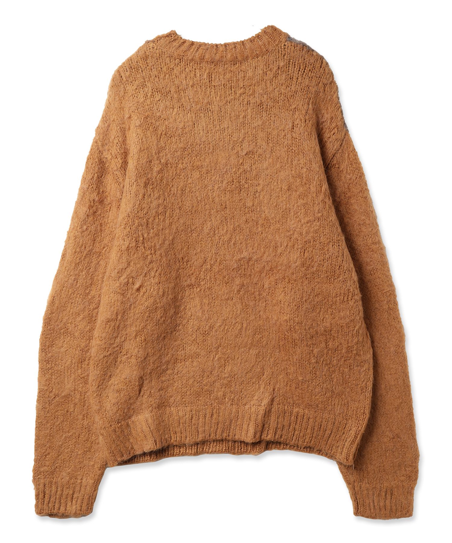 GRADATION KNIT/ニット/ブラウン