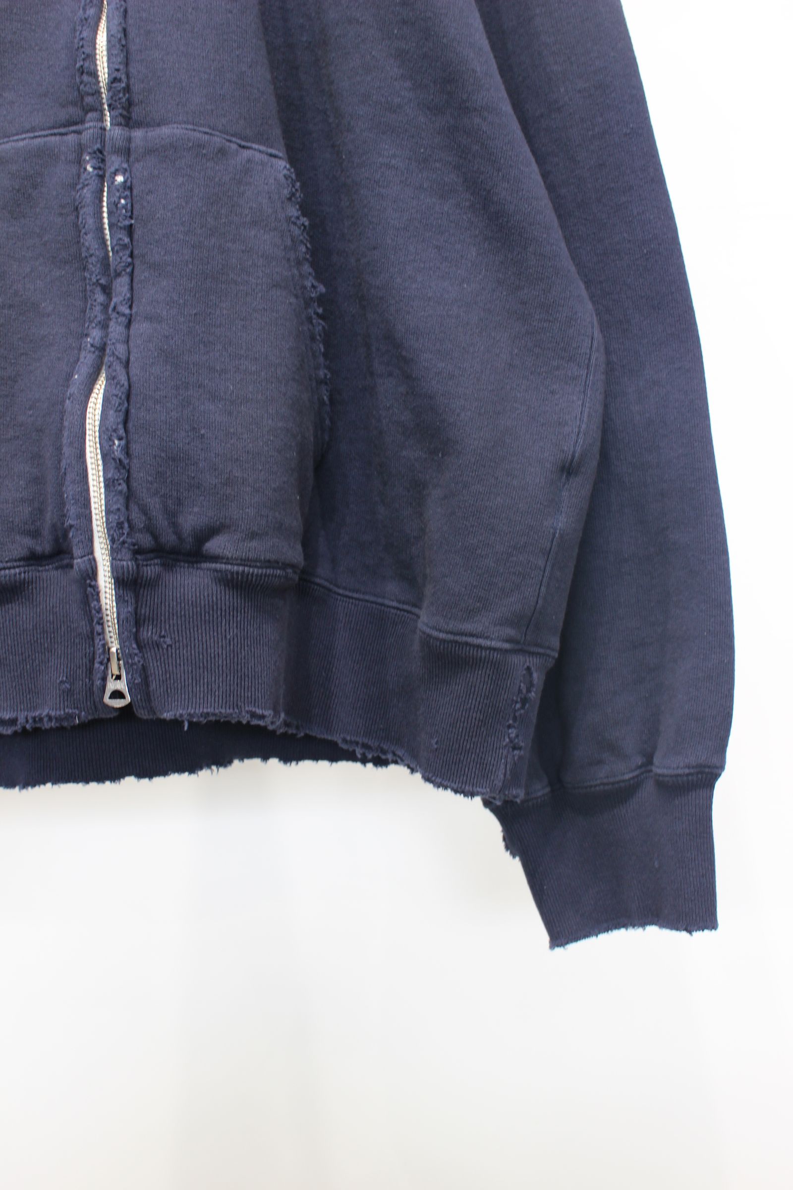 ZIP HOODIE | NAVY | ジップフーディー