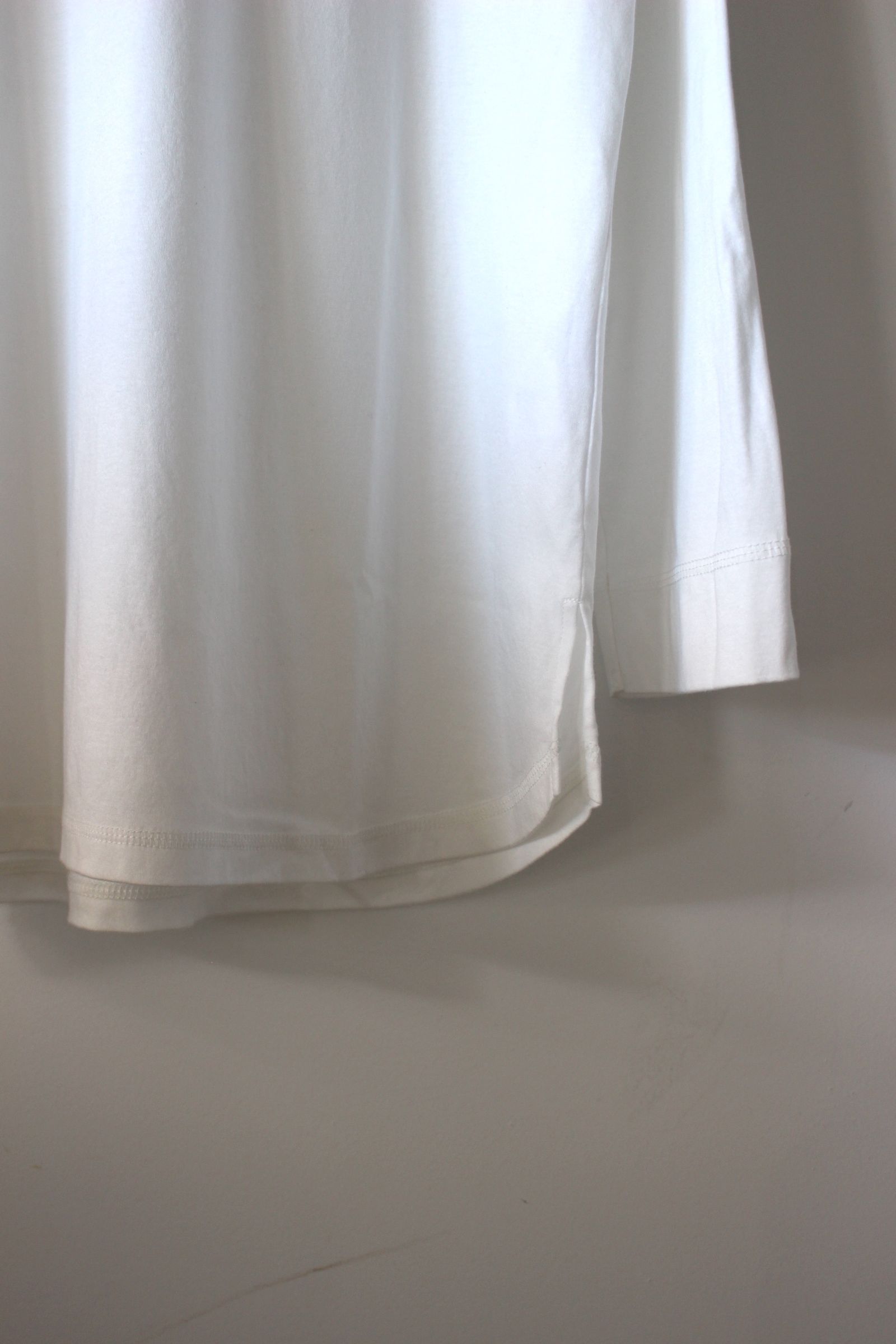 DEVIN L/S Crew Tee/WHITE/カットソー
