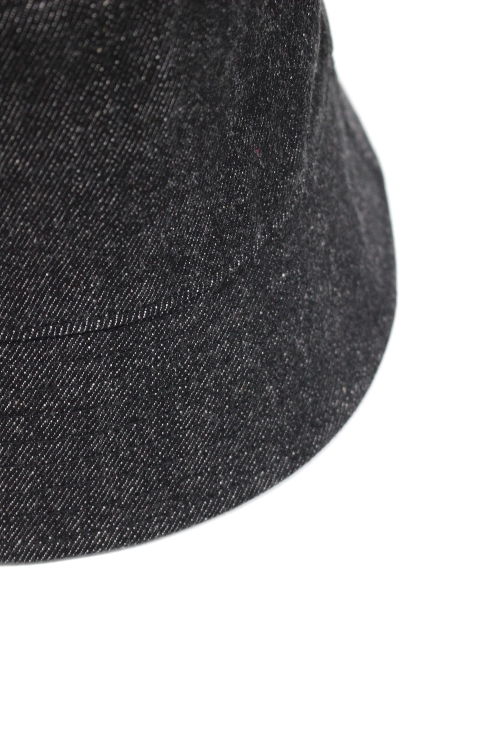 SHUTTLE DENIM BUCKET HAT/BLACK