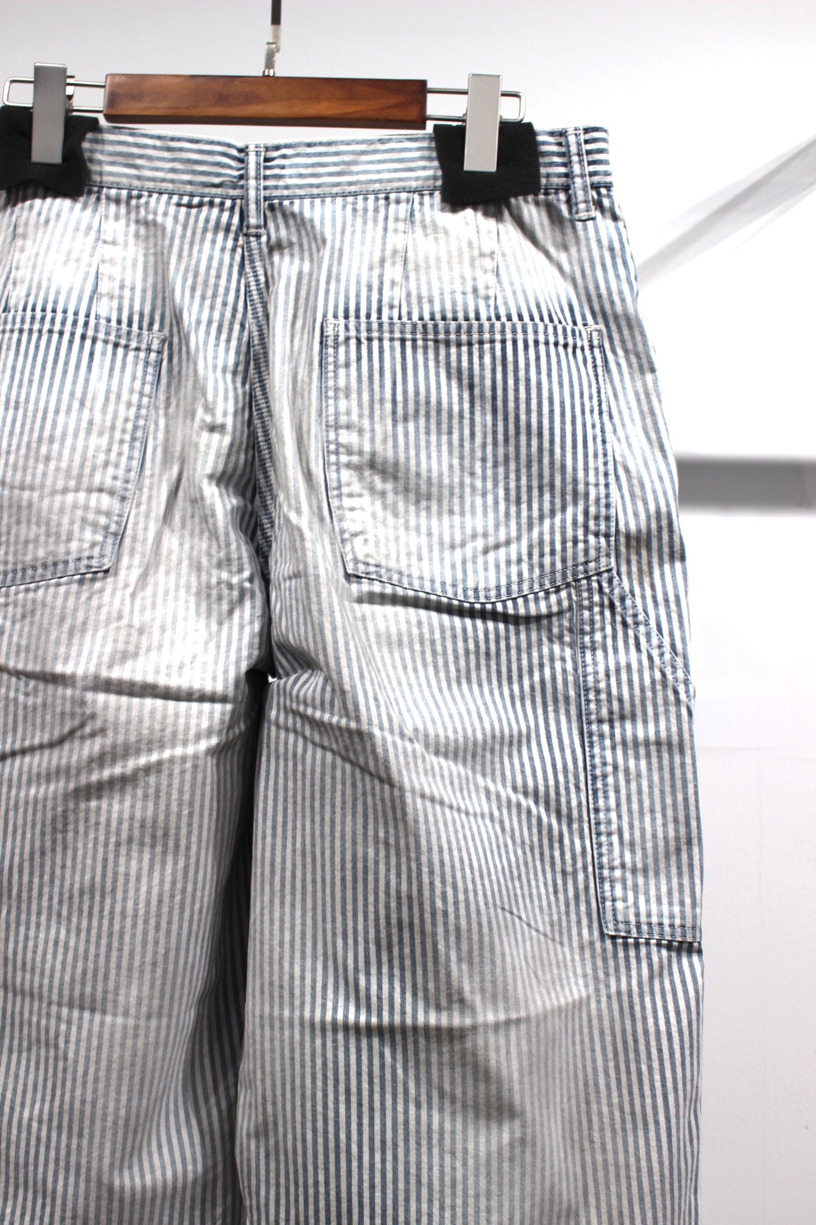 ANCELLM - HICKORY PAINTER PANTS/INDIGO STRIPE | NapsNote