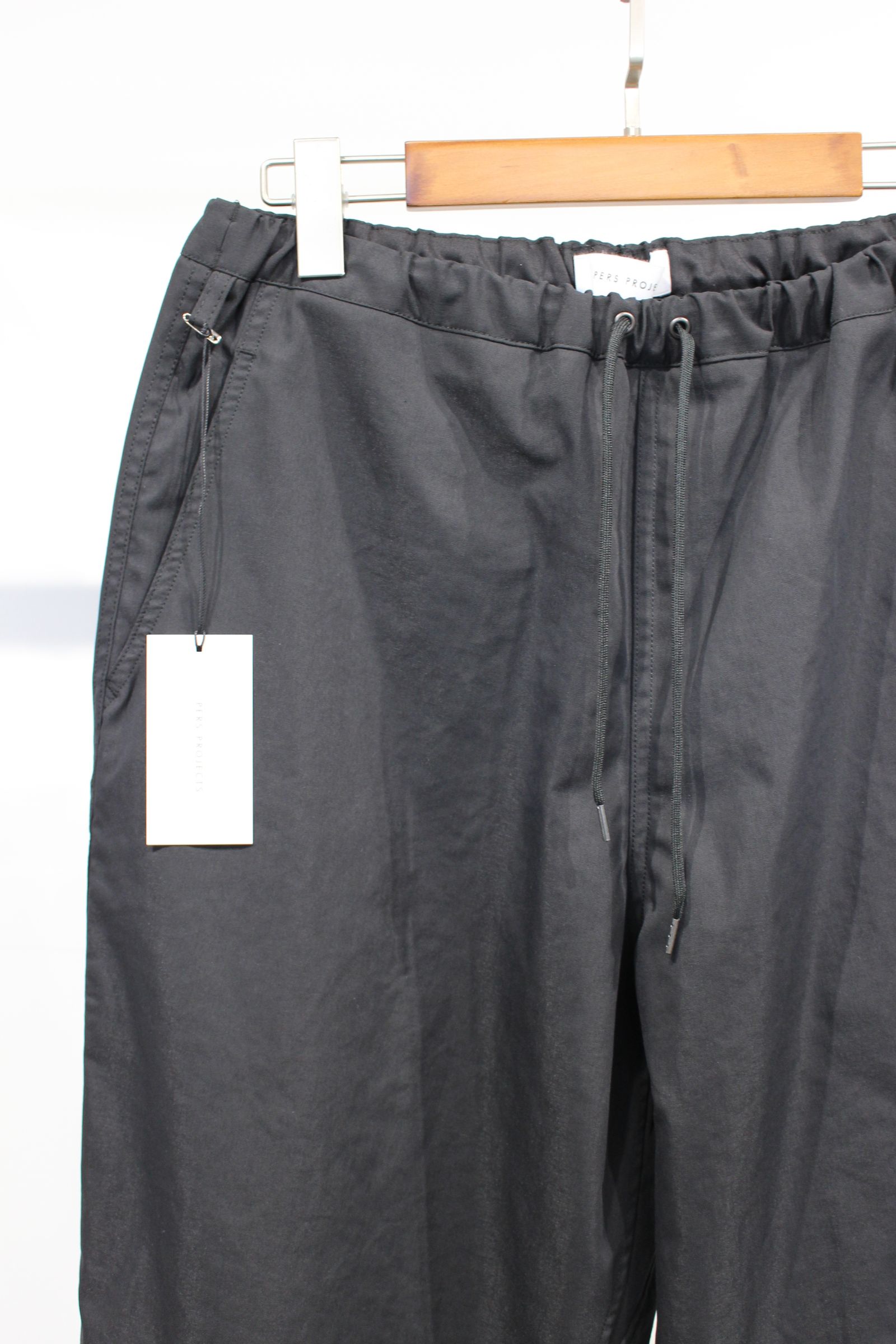 ELIAS EZ RIB TROUSERS”OX”/イージーパンツ | BLACK | パンツ
