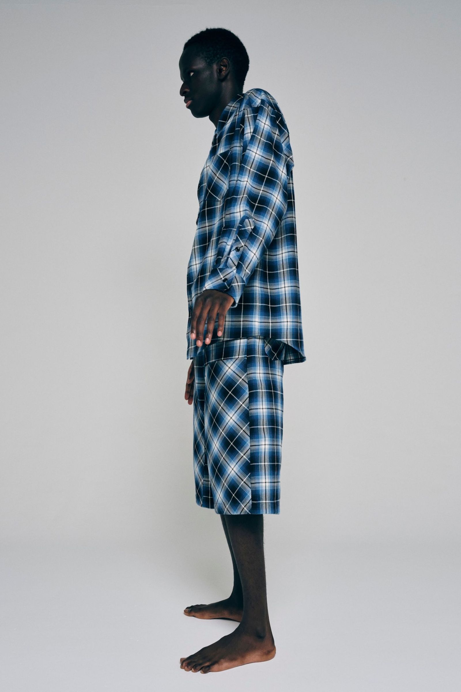 Standerd shirt | BLUE | シャツ