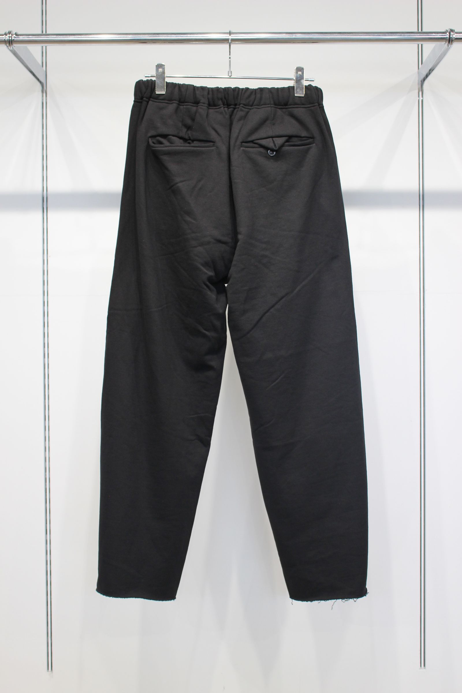 SWEAT SLACKS | BLACK | スウェットスラックス