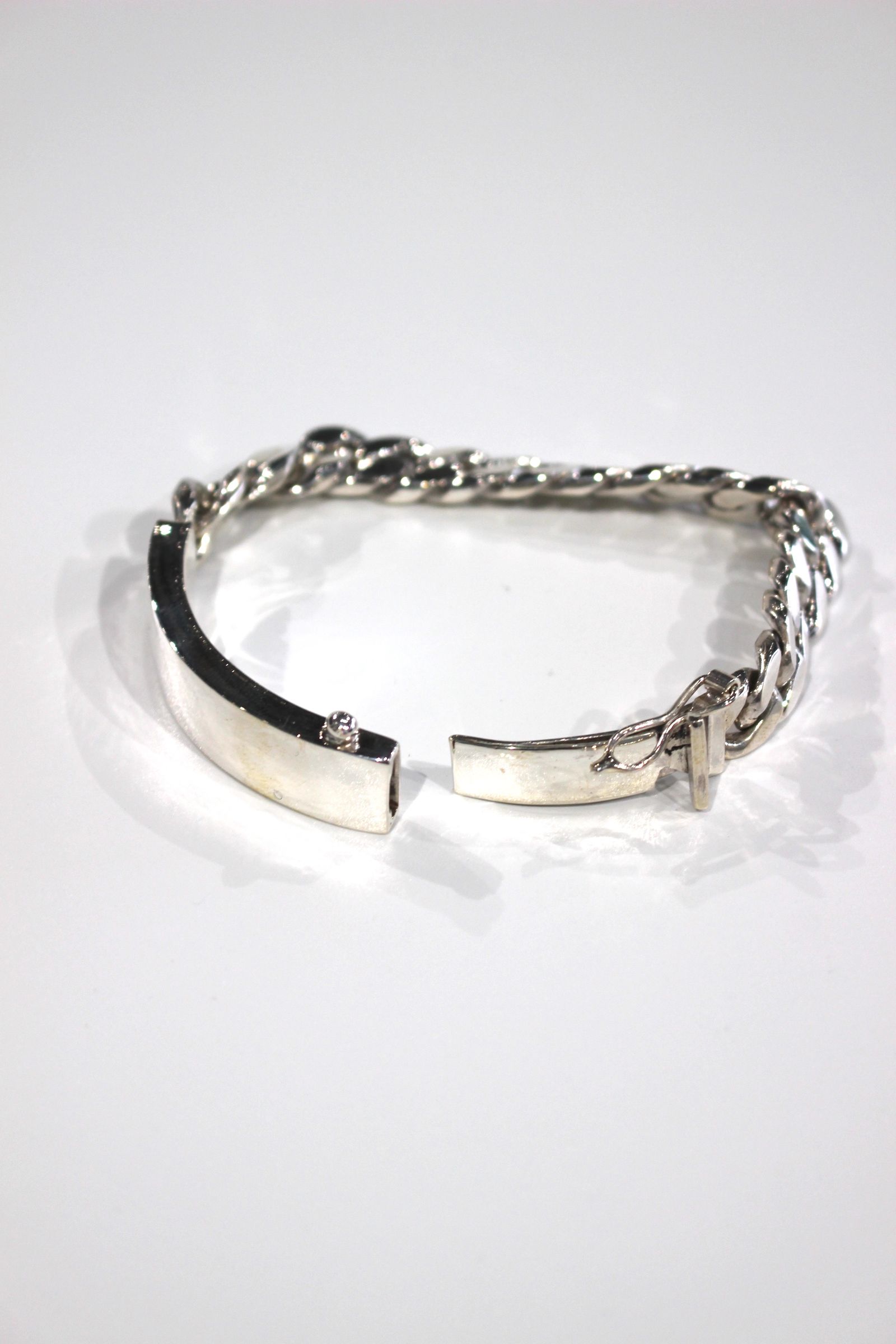 TAXCO SILVER ID BRACELET/IT22A317