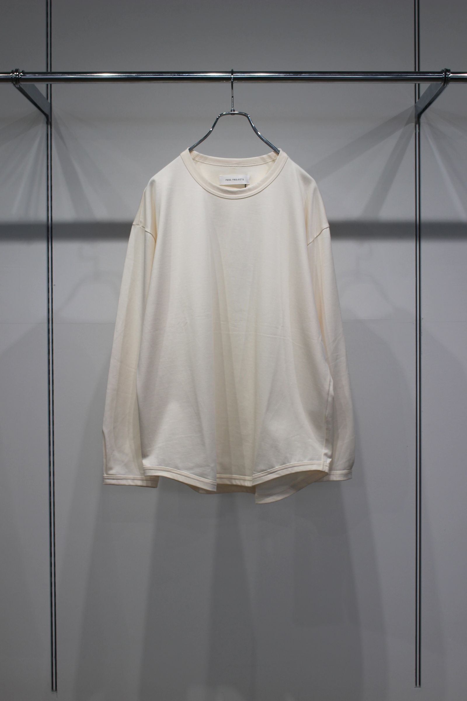 ALEX L/S TEE "solid" | WHITE | カットソー