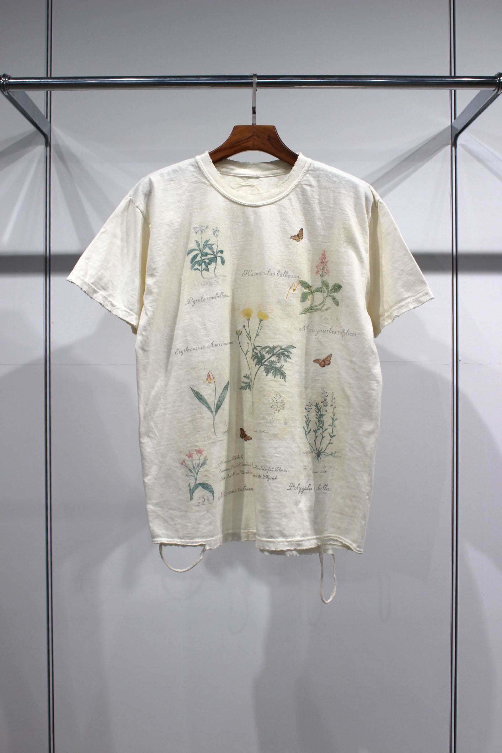 BOTANICAL T-SHIRT/WHITE