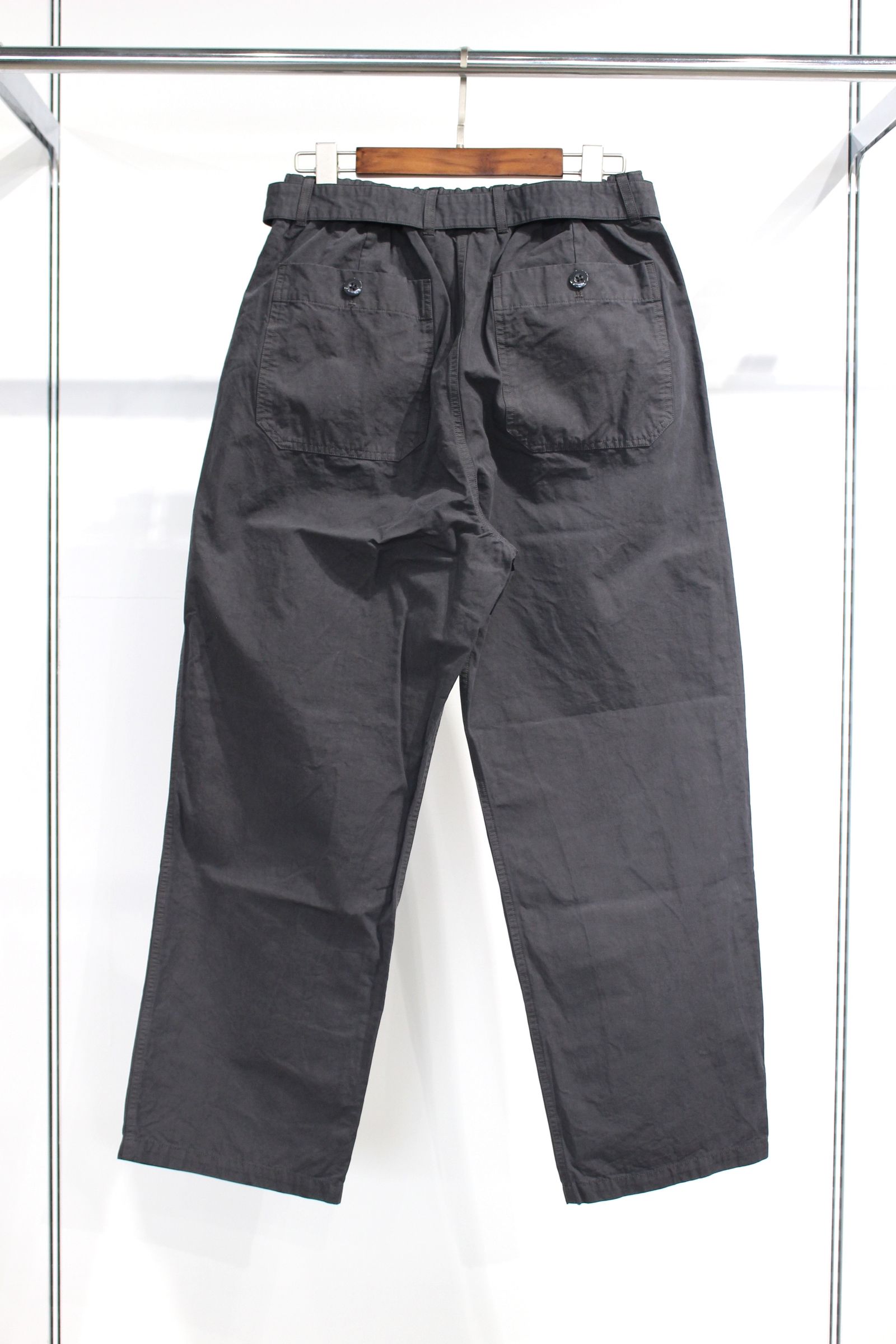 HARVEY BELTED TROUSERS/ユーティリティパンツ