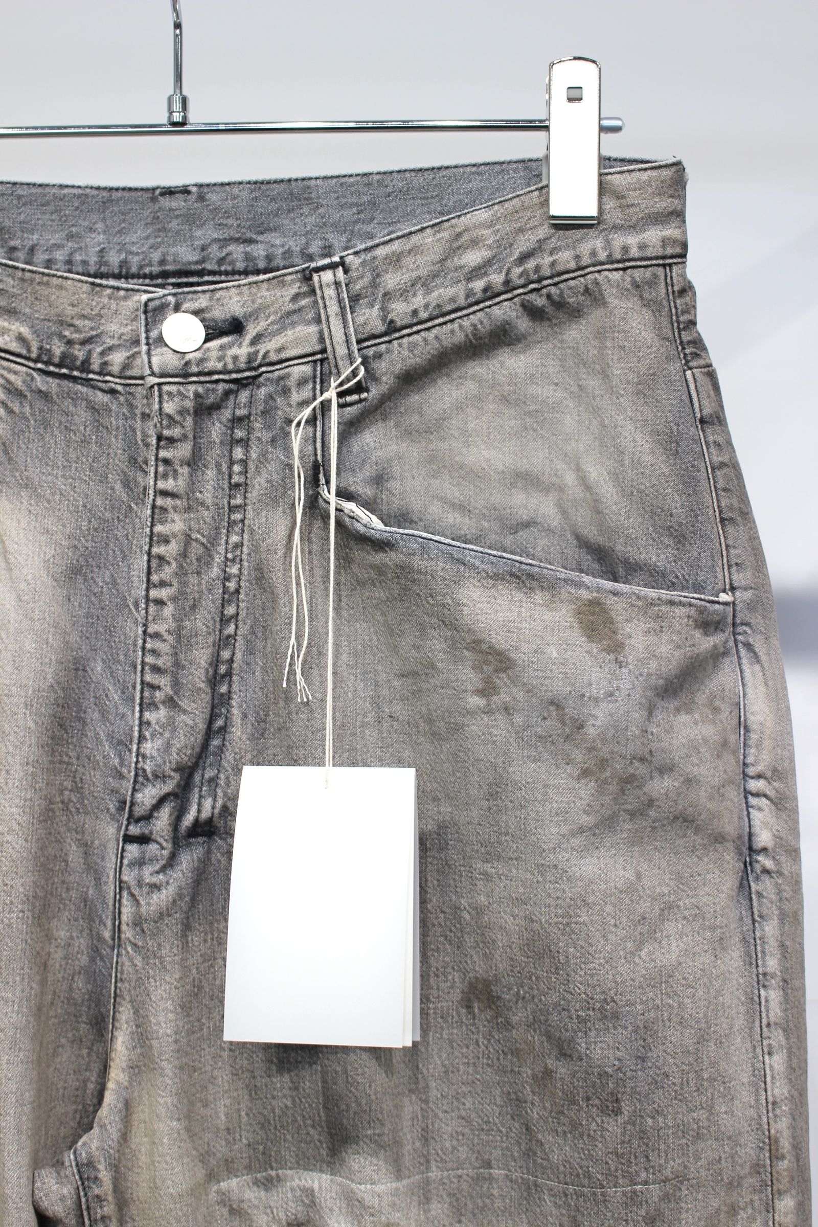 #06 10oz AGING type-A | BLACK | デニムパンツ