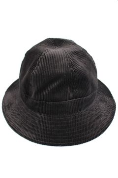 UK CORDUROY METRO HAT/BLACK