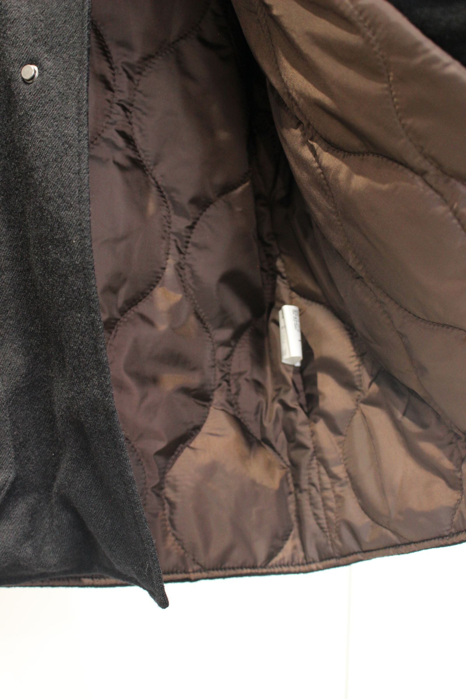 WOOL HALF JACKET | BLACK | ハーフジャケット