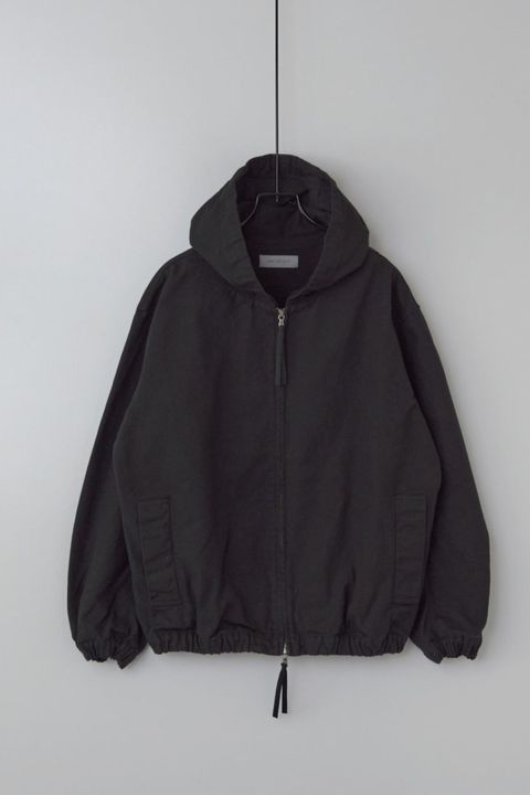 FAITHFUL HOOD JUMPER | BLACK | ジップアップフーディー