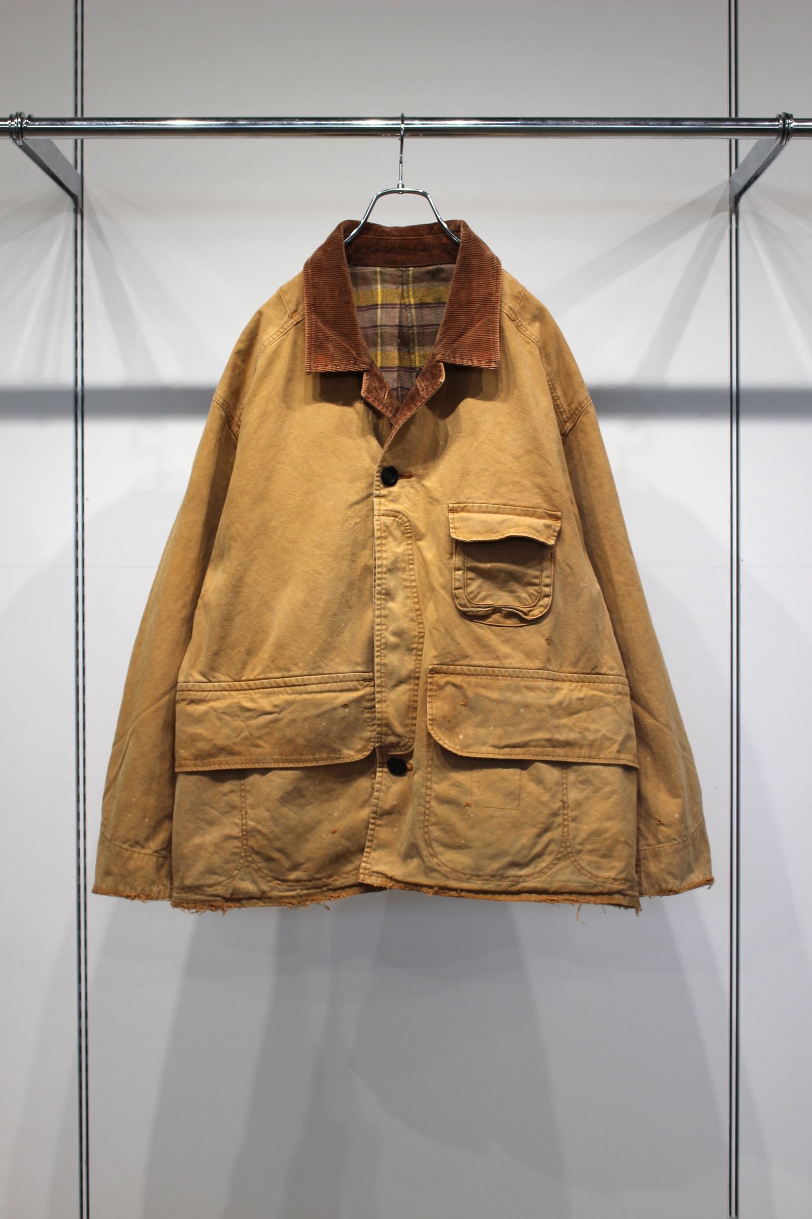 REVERSIBLE WORK JACKET | CAMEL | リバーシブルジャケット