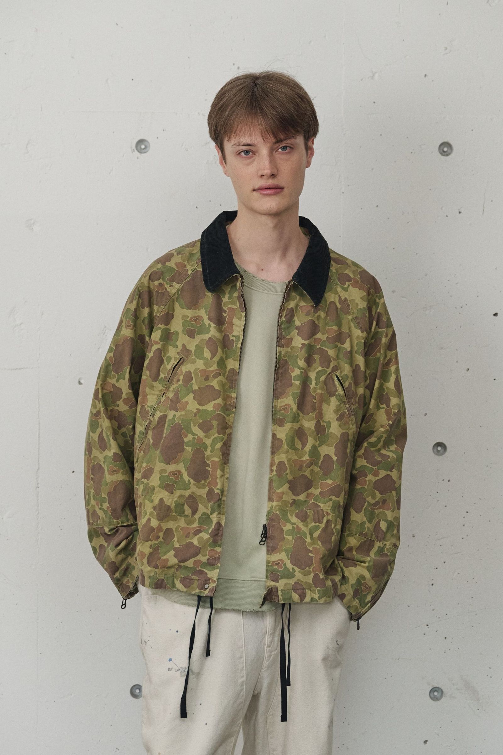 CAMO ZIPUP JACKET | DUCK HUNTER CAMO | ジャケット