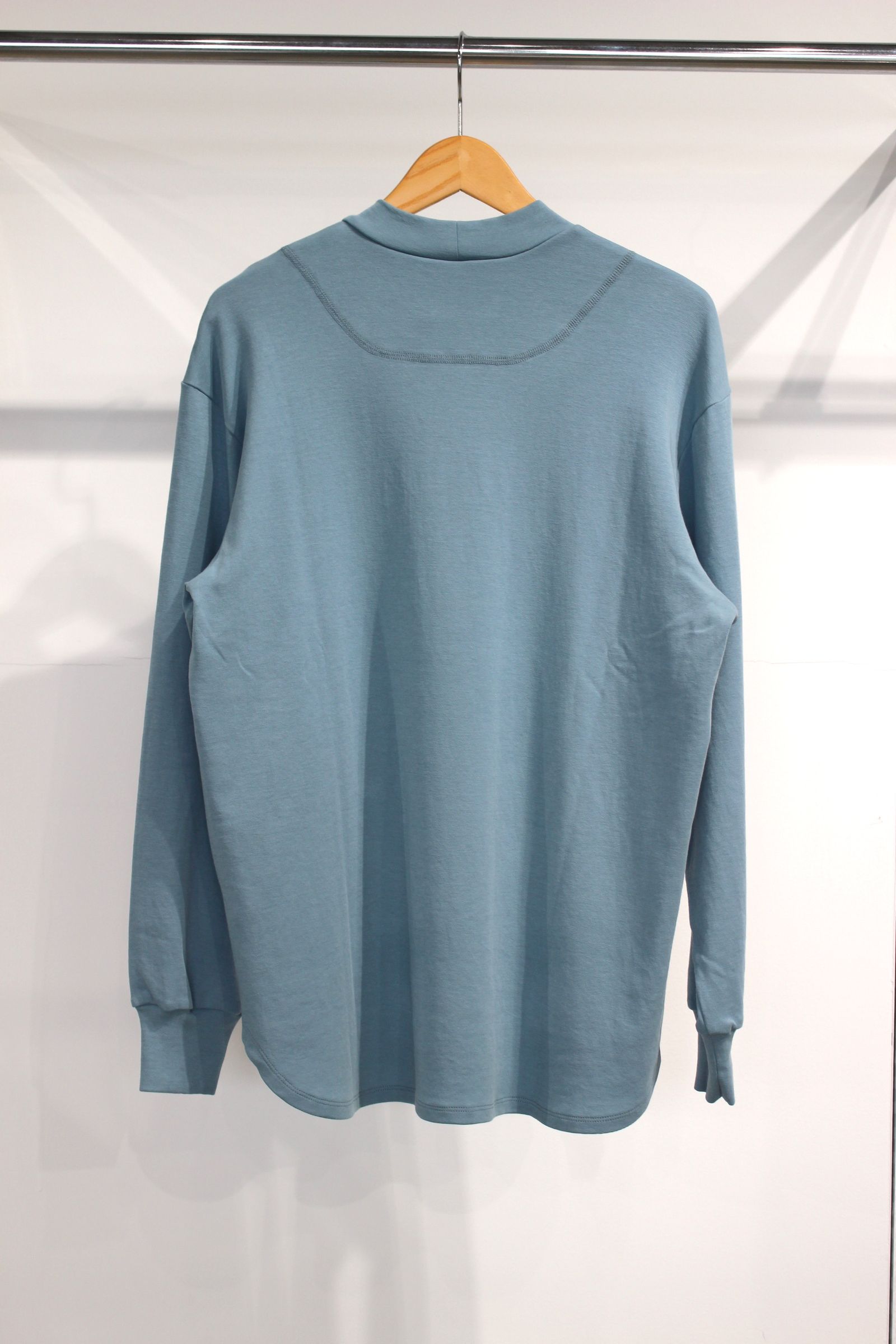 VICTOR L/S MOC TEE/モックネックカットソー
