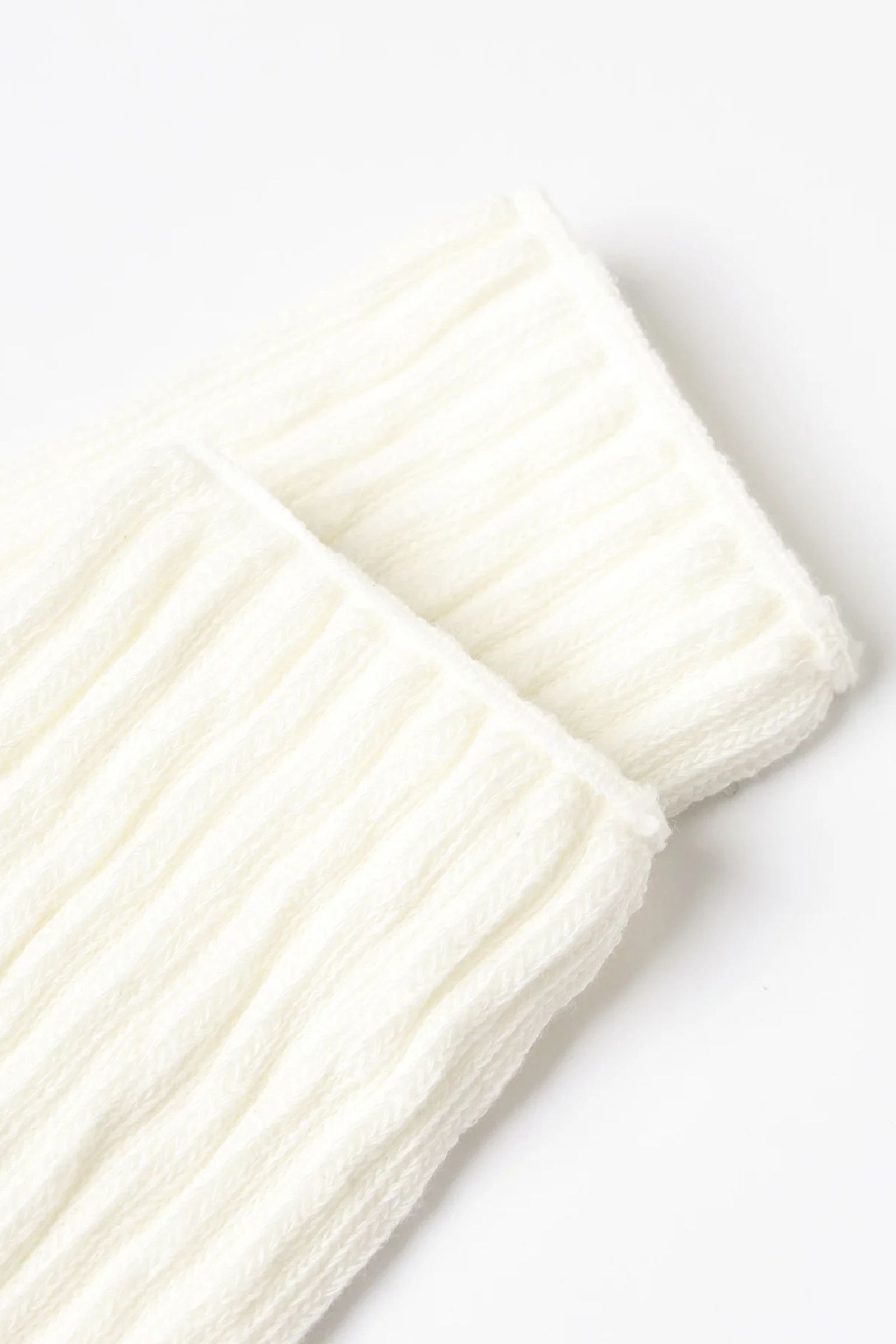 ORGANIC COTTON RIB SOCKS | OFF WHITE | ソックス