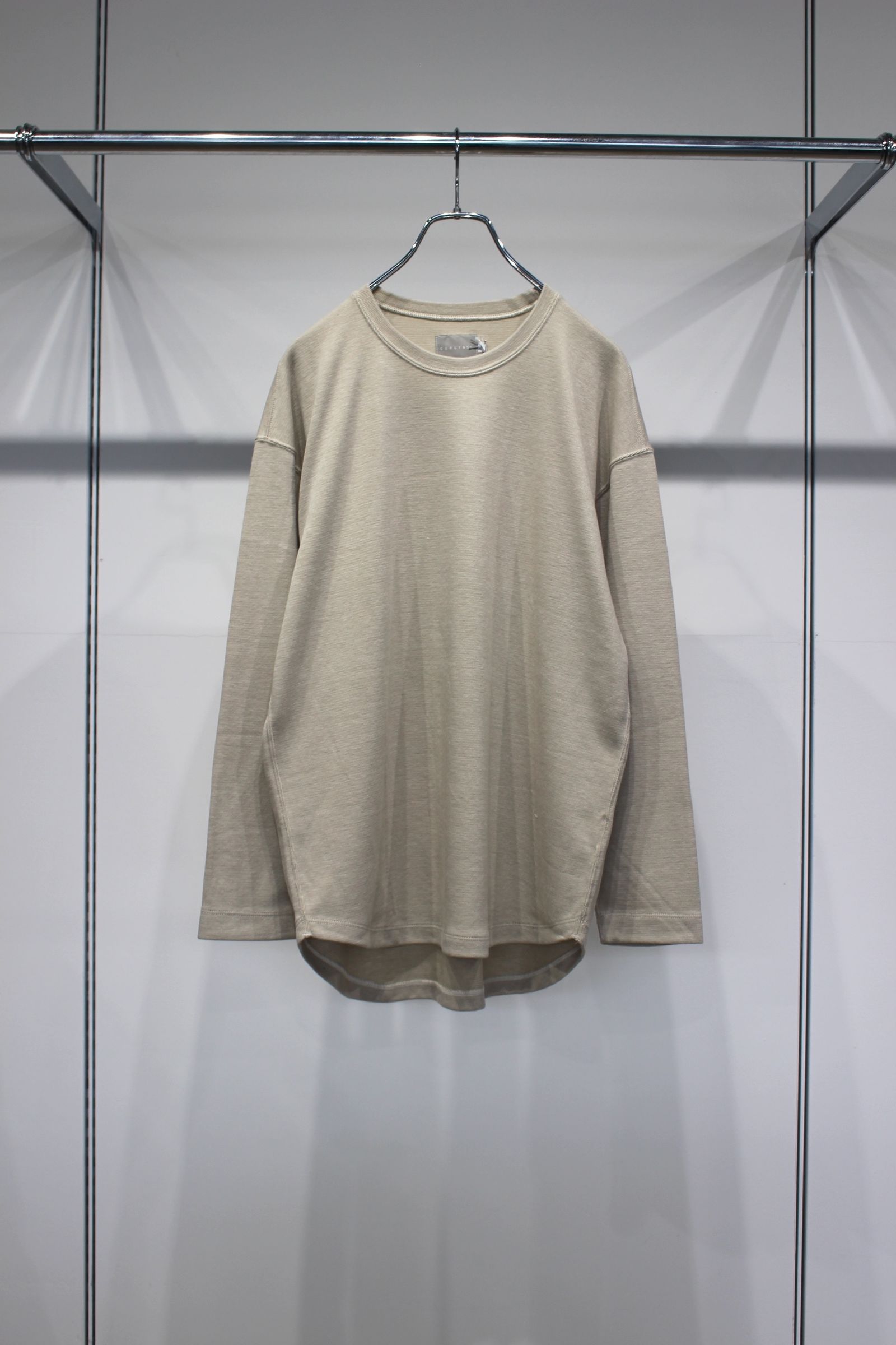PREMIEREWARM L/S TEE (crew-neck) | SAND | カットソー