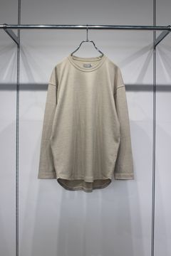 PREMIEREWARM L/S TEE (crew-neck) | SAND | カットソー