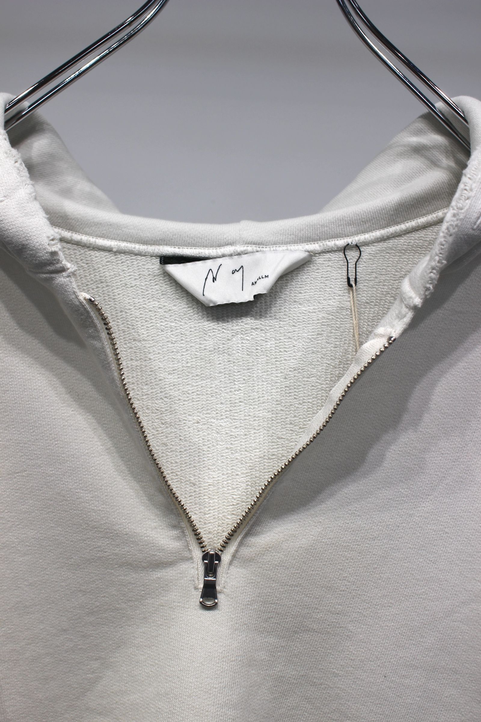 HALF ZIP HOODIE | GRAY | フーディー