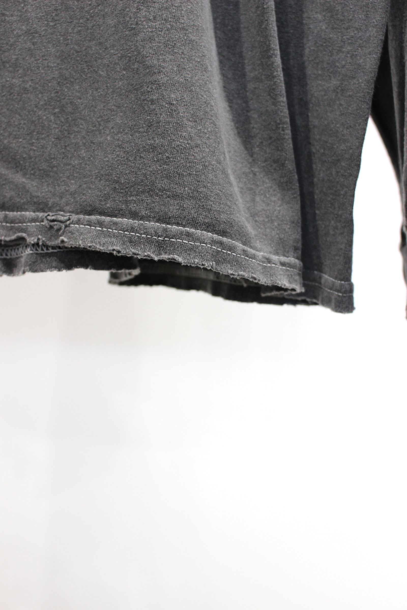 I'm not there DYED LS T-SHIRT（刺繍+プリント） | BLACK | カットソー