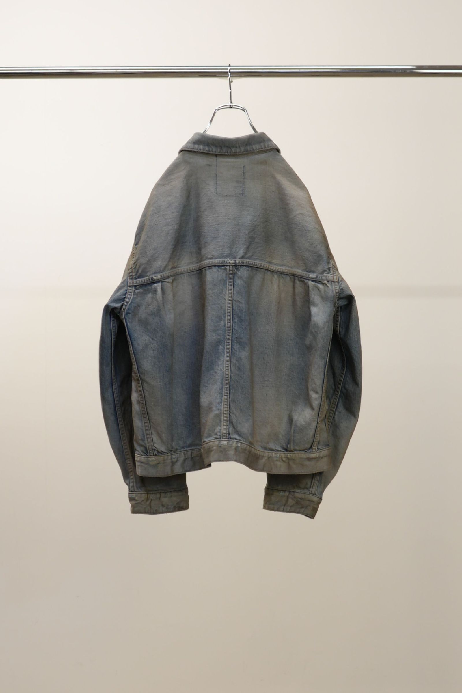 [ラスト1点] AGING DENIM JACKET | INDIGO | デニムジャケット