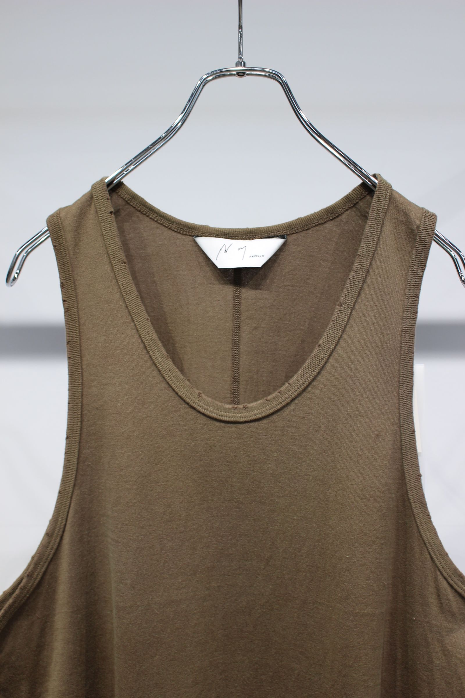 DAMAGE TANK TOP | BROWN | タンクトップ