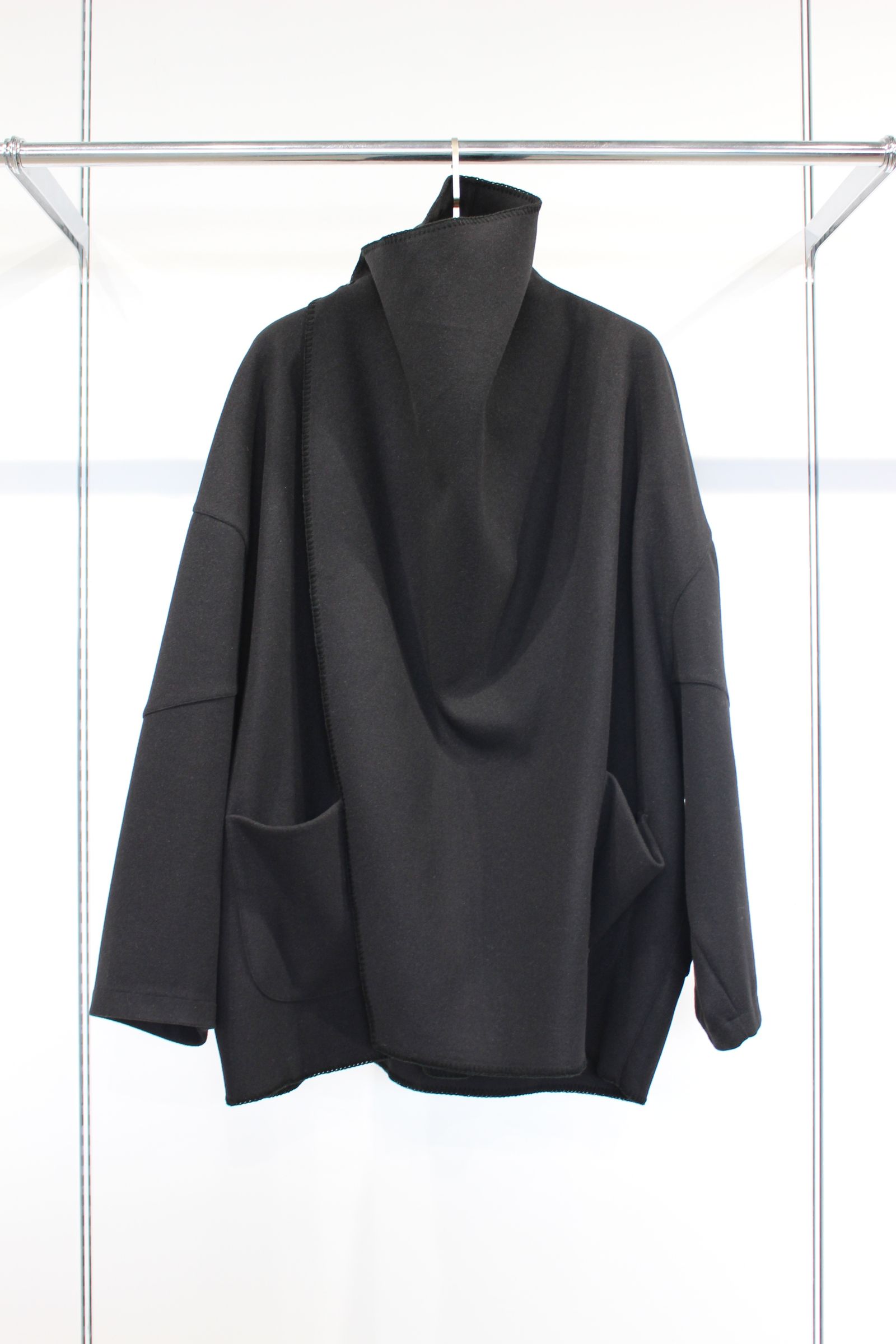 VOAAOV - WOOLLET Drape Jacket/BLACK/ジャケット | NapsNote