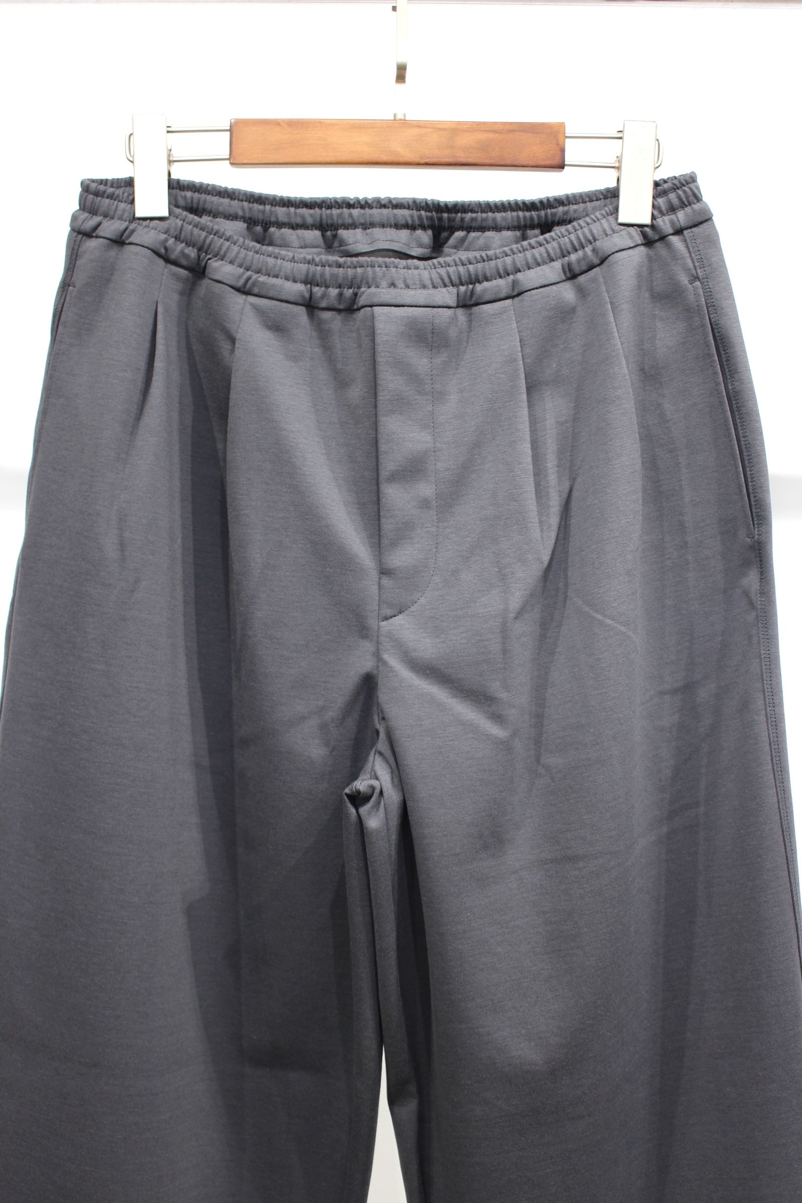 PONTE ROME WIDE EZ PANTS | GRAPHITE | イージーパンツ
