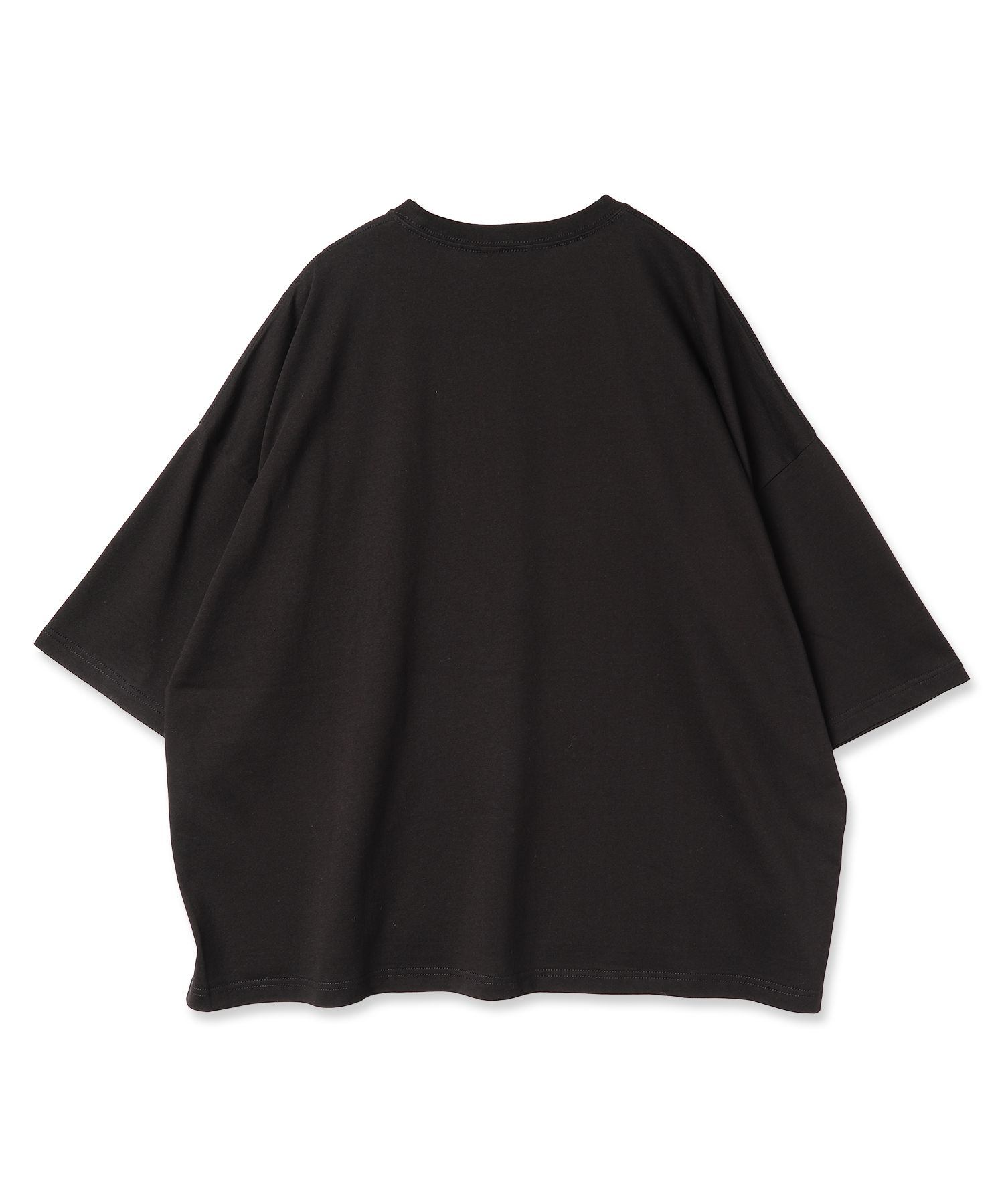 REMIXES BIG TEE/Tシャツ/ブラック