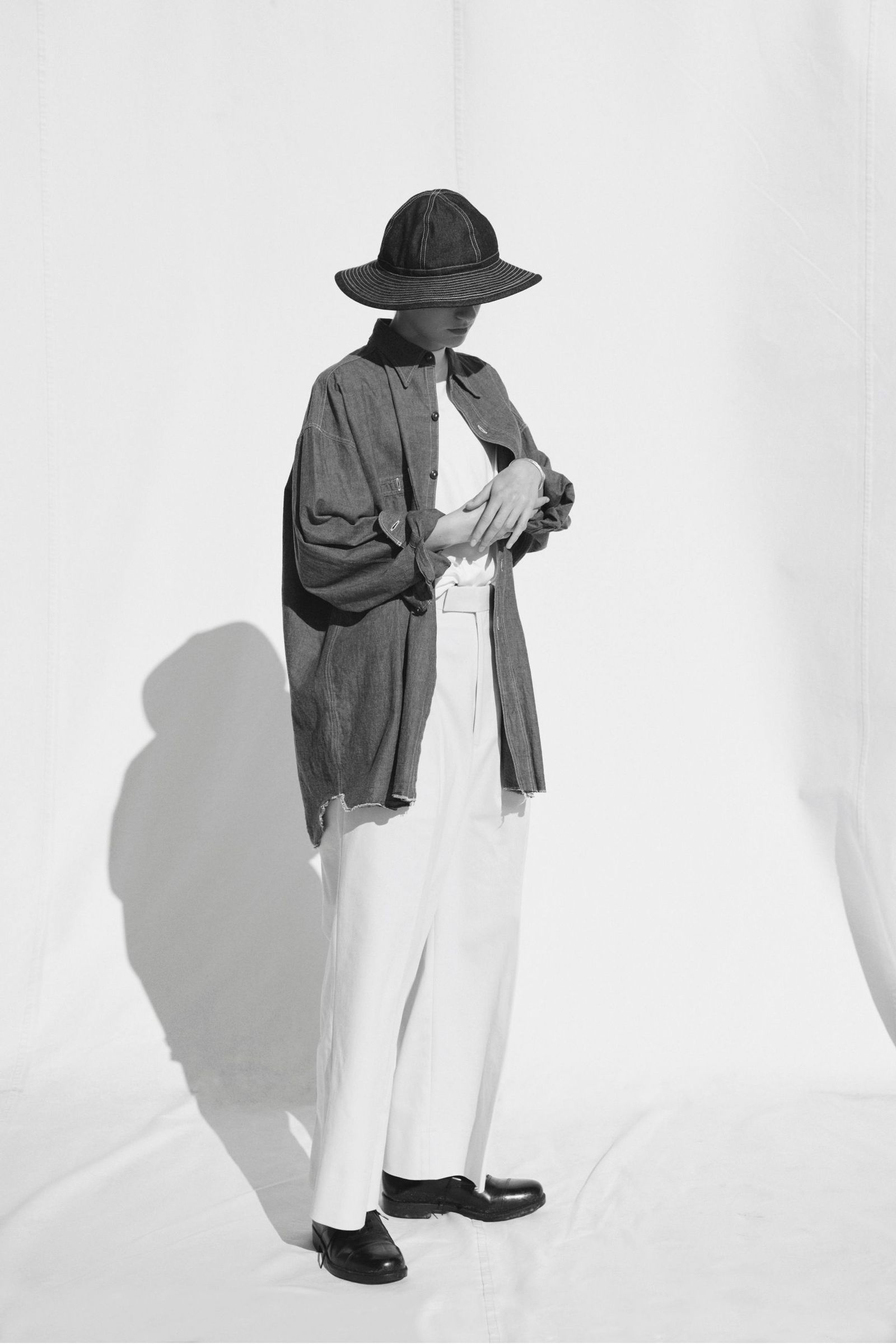 LOOSELY TWIST MOLESKIN ARMY HAT/ハット