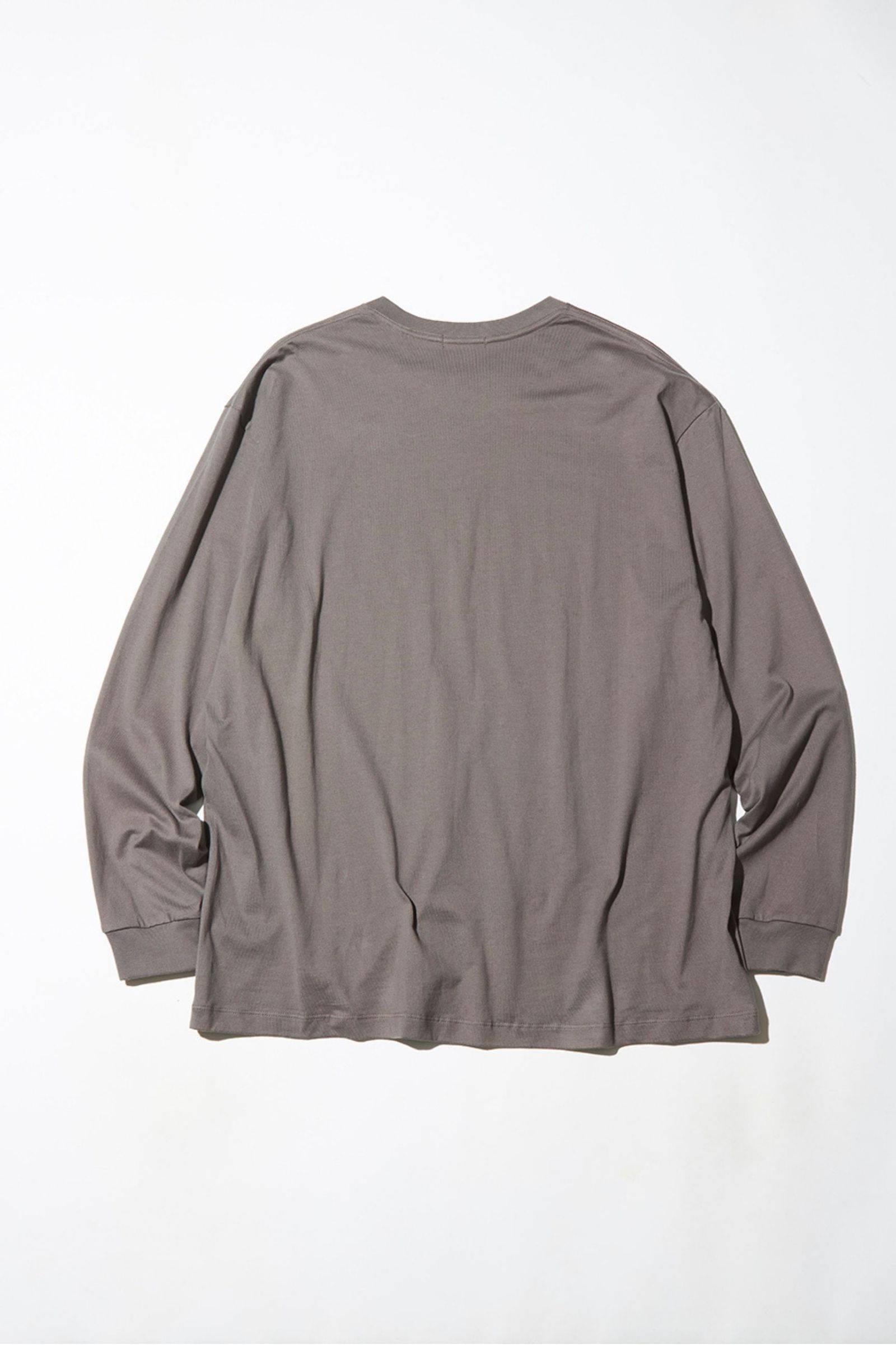 PRINTED CROSS NECK T-SHIRT LS -RELAX-/プリントカットソー