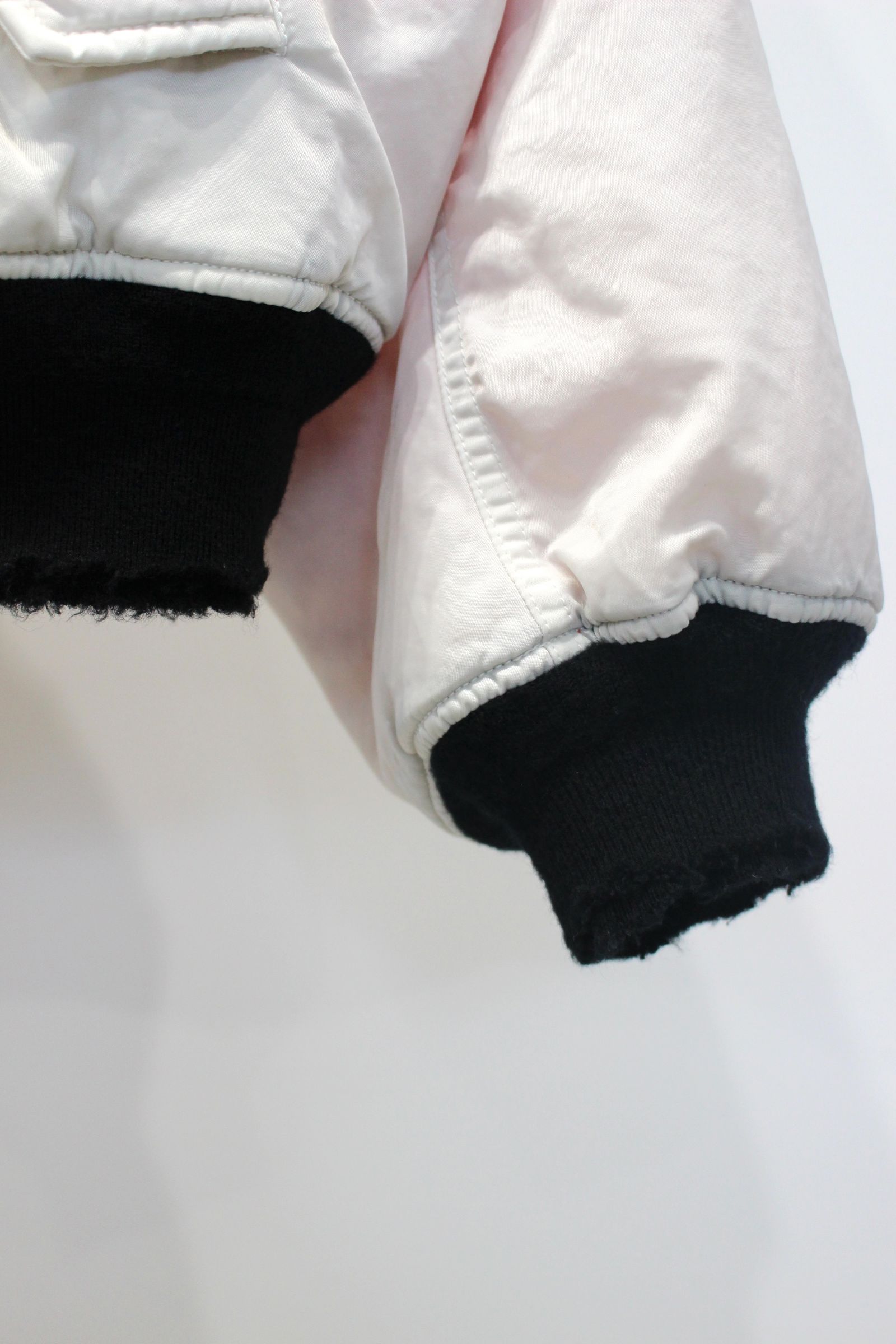 AGING BOMBER JACKET | SNOWWHITE | ボンバージャケット