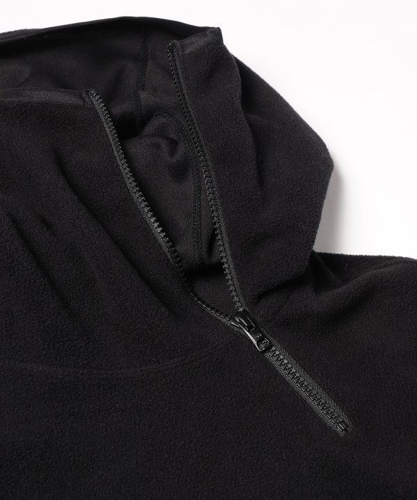 FLEECE BALACLAVA HOODIE/BLACK