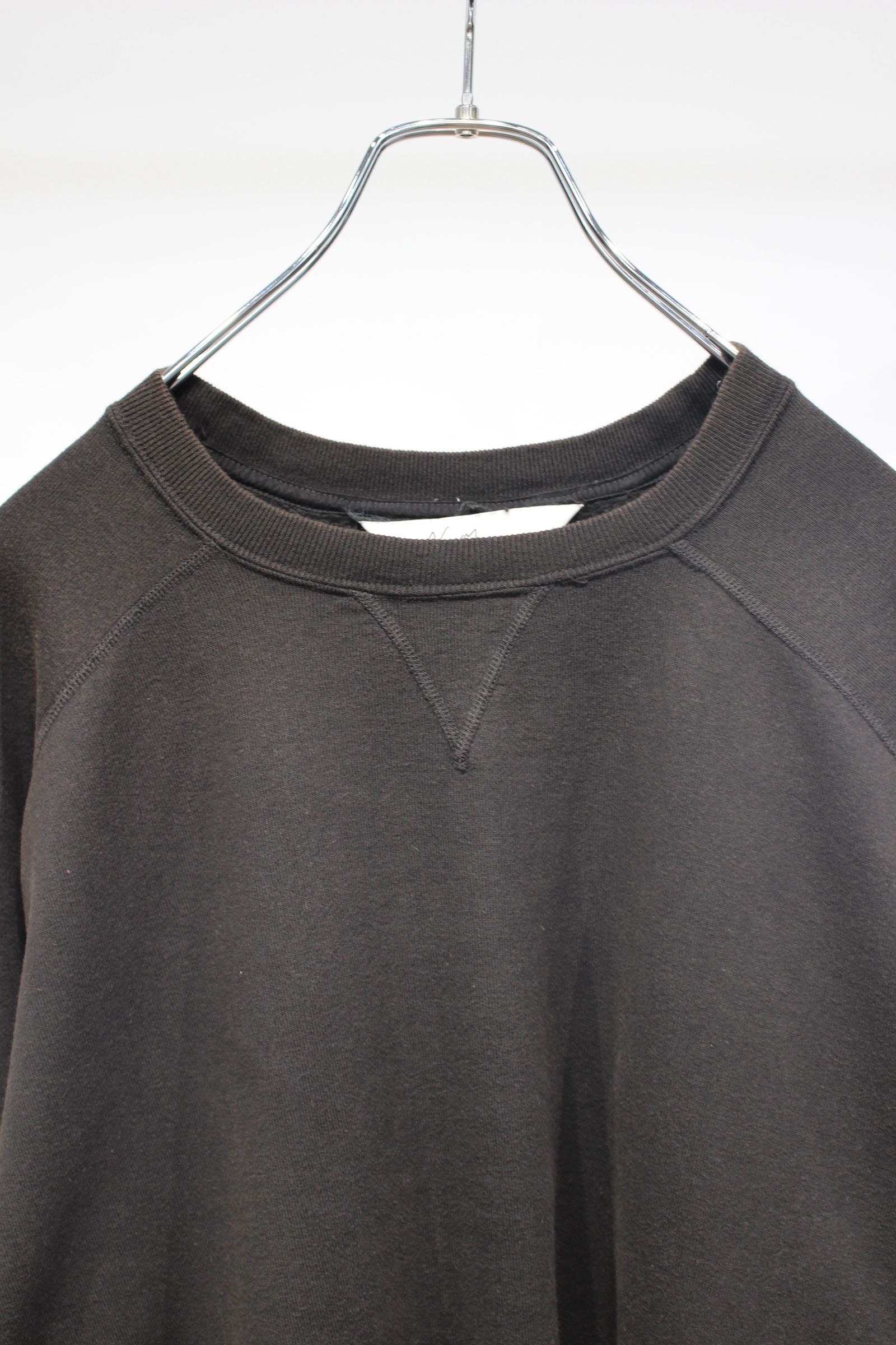FLEECE-LINED SWEAT SHIRT | BLACK | スウェット