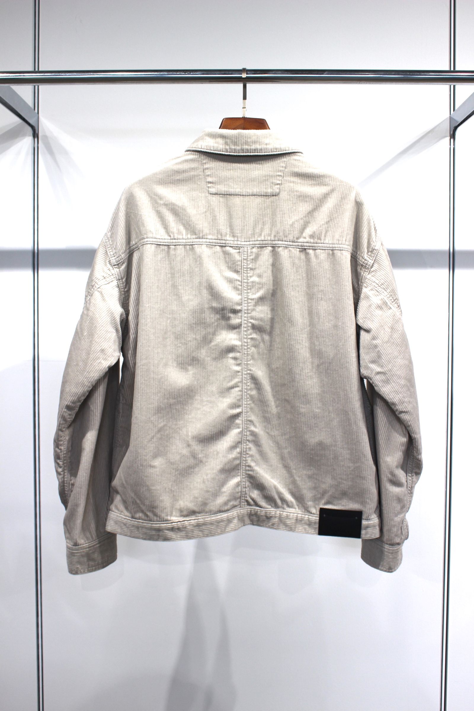 JieDa - PANEL CORDUROY JACKET/OFF WHITE | NapsNote