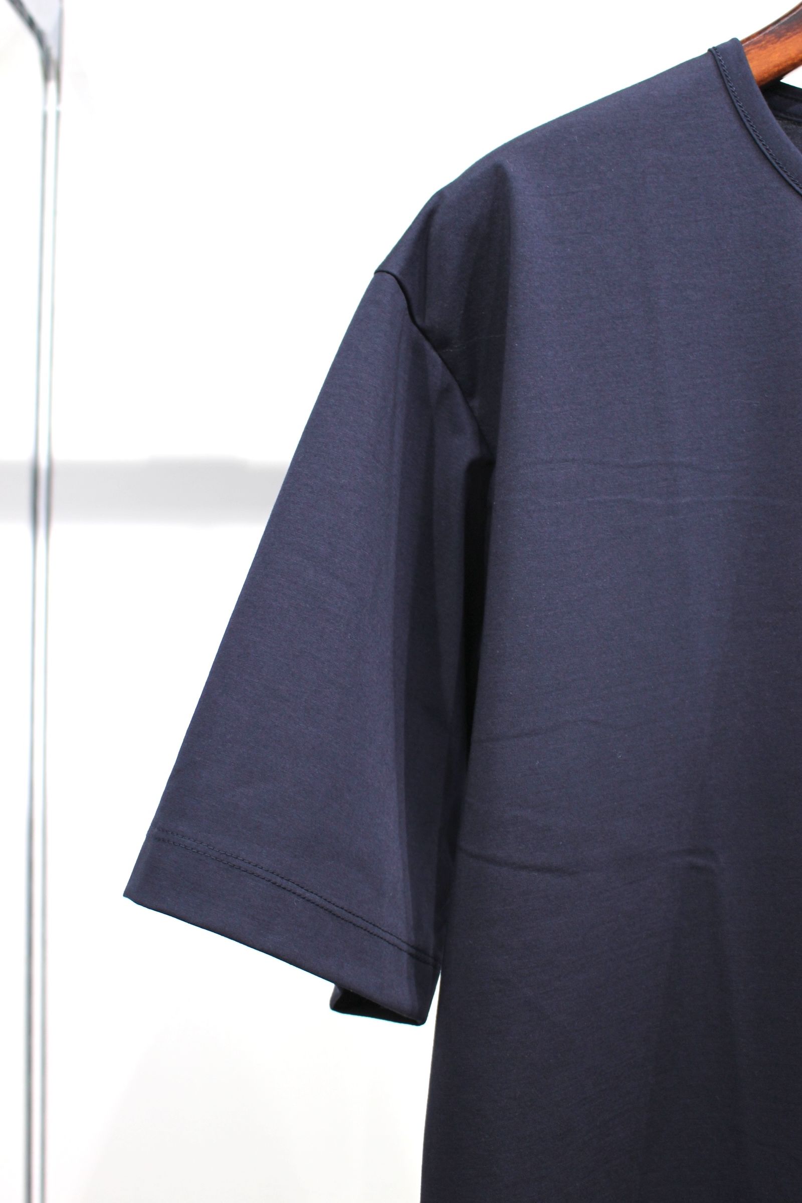 HIGH-GAUGE T/C TEE (S/S) | NAVY | カットソー