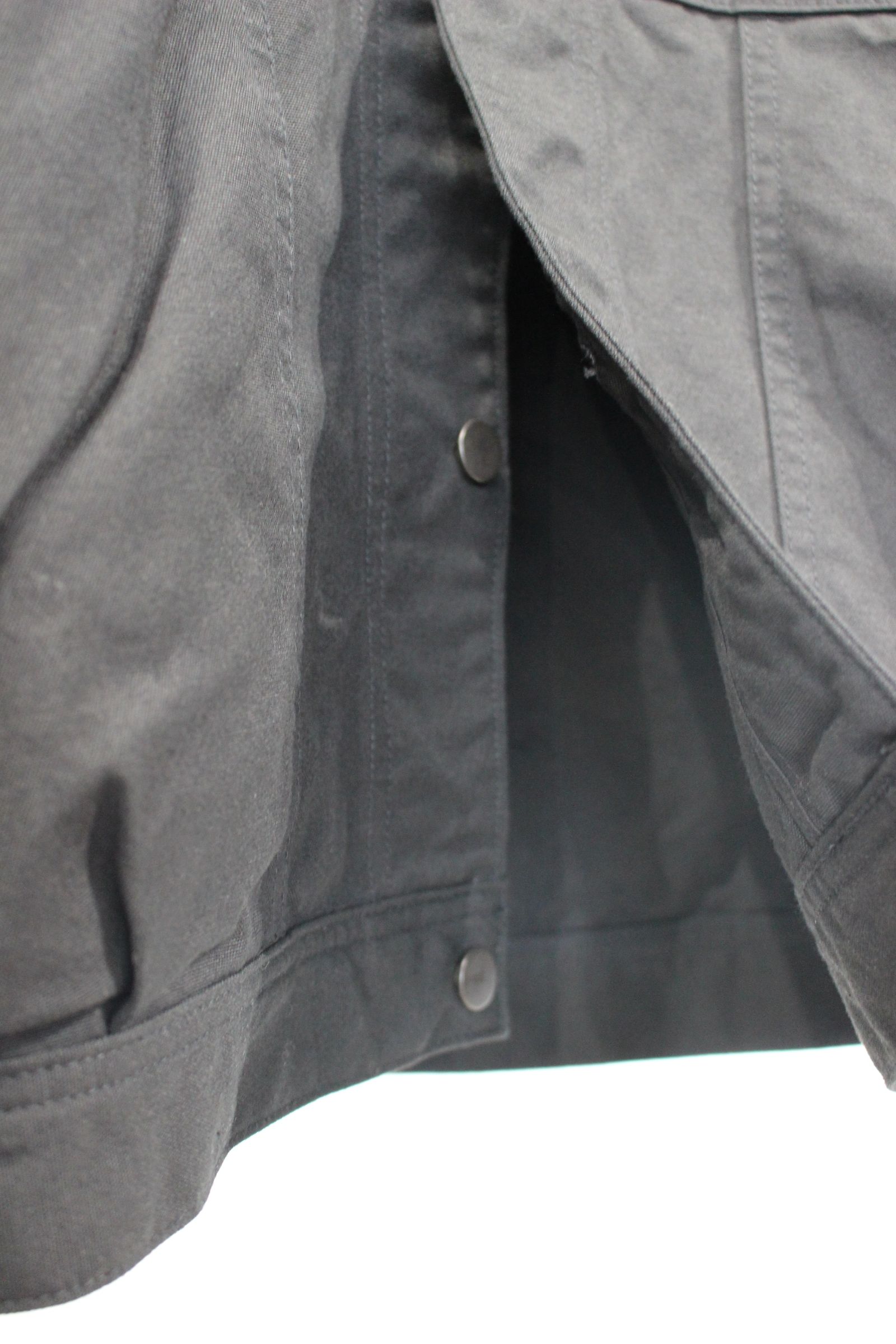 LIAM TRUCKER JACKET”CANVAS” | BLACK | ジャケット