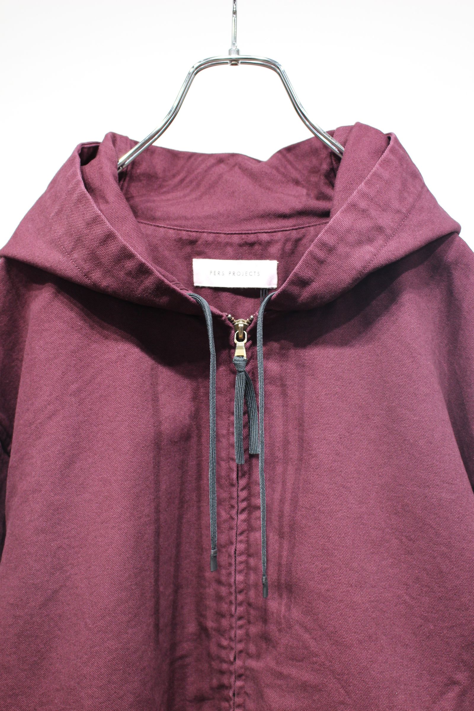 FAITHFUL HOOD JUMPER | WINE | ジップアップフーディー