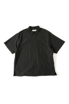 COTTON LINEN S/S OPEN COLLAR SHIRT/オープンカラーシャツ