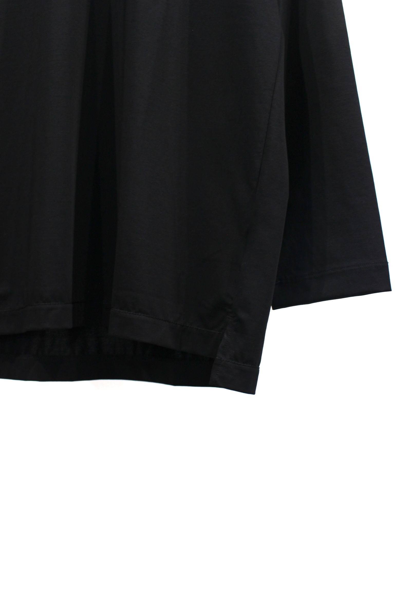 HIGH-GAUGE T/C TEE | BLACK | カットソー
