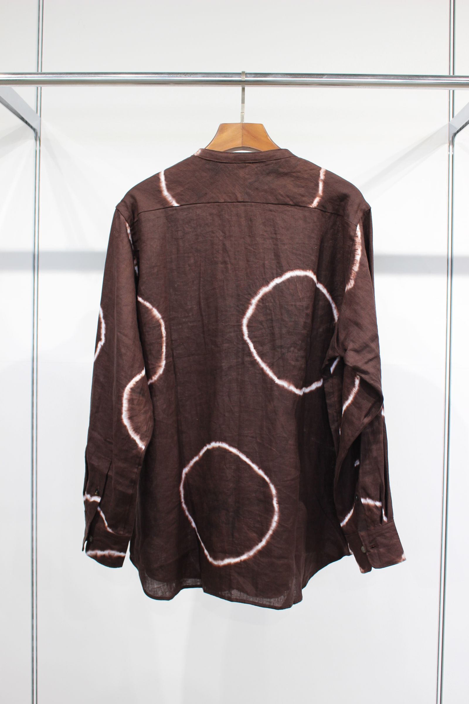 PIN TUCK LINEN SHIRTS/シャツ
