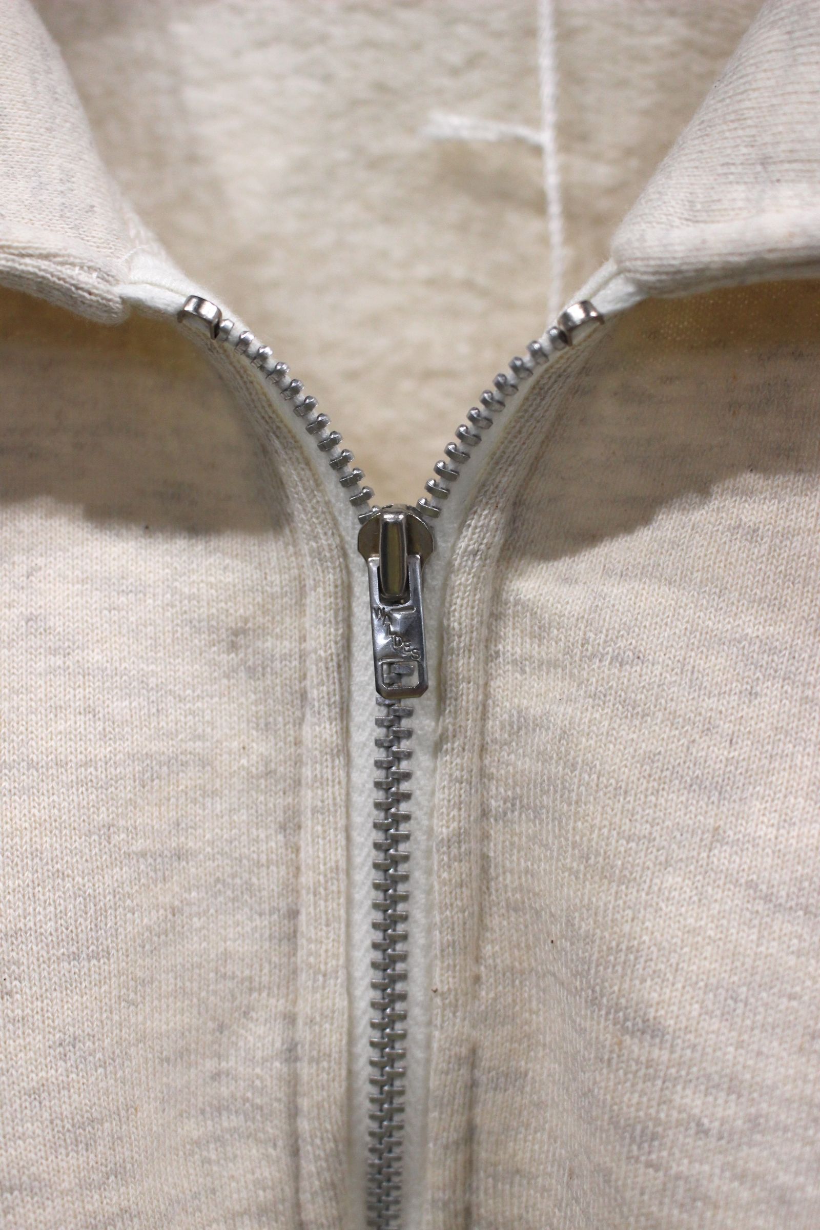 HYPER BIG LOOP WHEEL HALF ZIP COLLAR SWEAT SHIRT | OATMEAL | スウェット