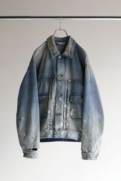 CRASH DENIM JACKET type-2/INDIGO
