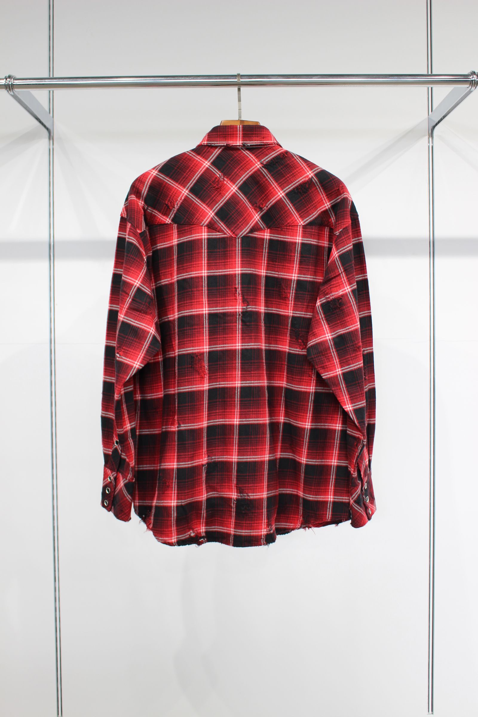 Western shirt | RED | シャツ