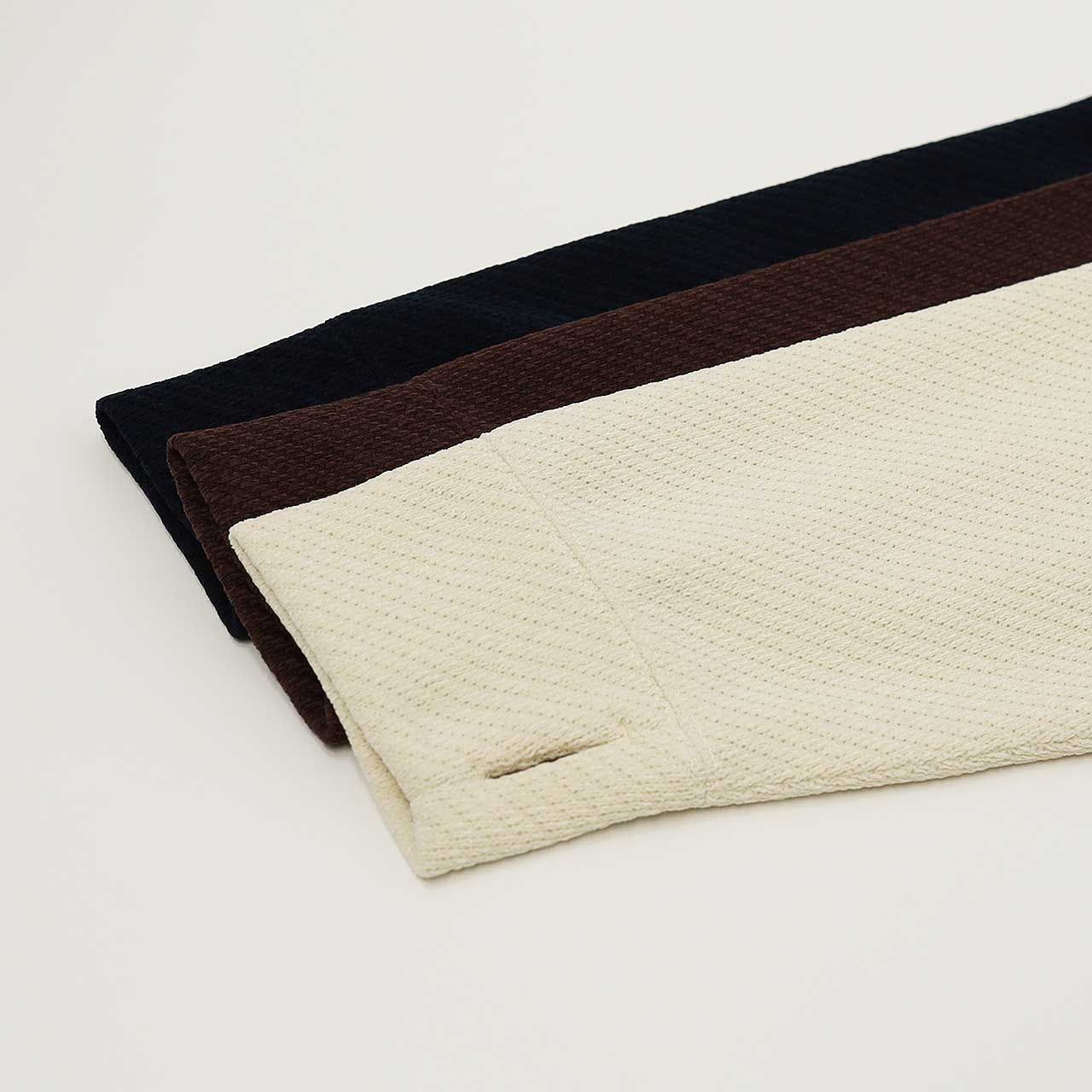 MOLLE YARN TWILL KNIT P/O | IVORY | クルーネックプルオーバー