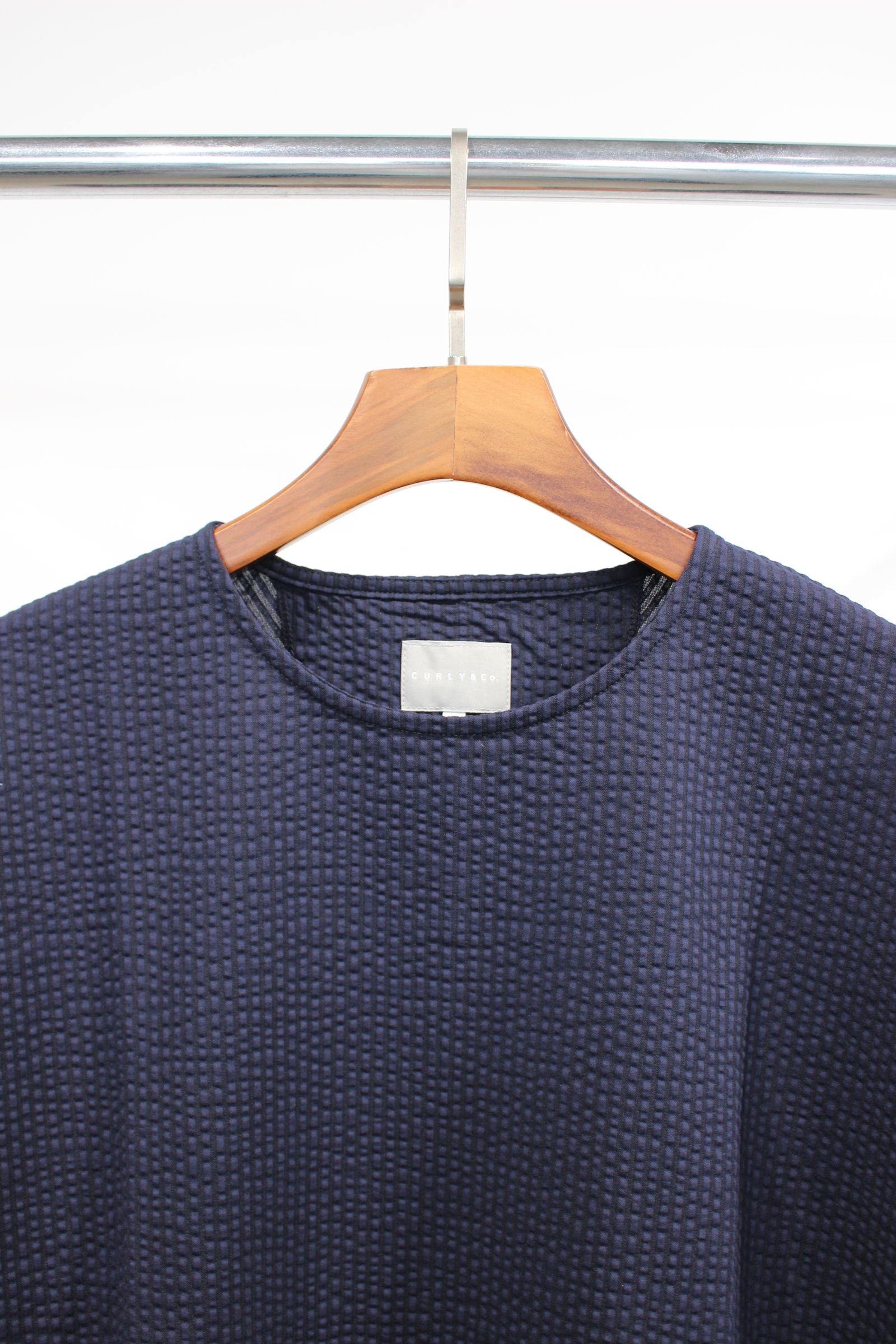 RELAXIN D/S TEE “Seersucker”/カットソー