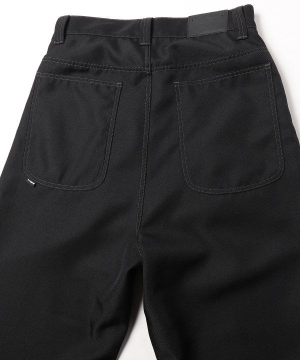 JieDa - WIDE ONE TUCK STRAIGHT PANTS/ワイドストレートパンツ