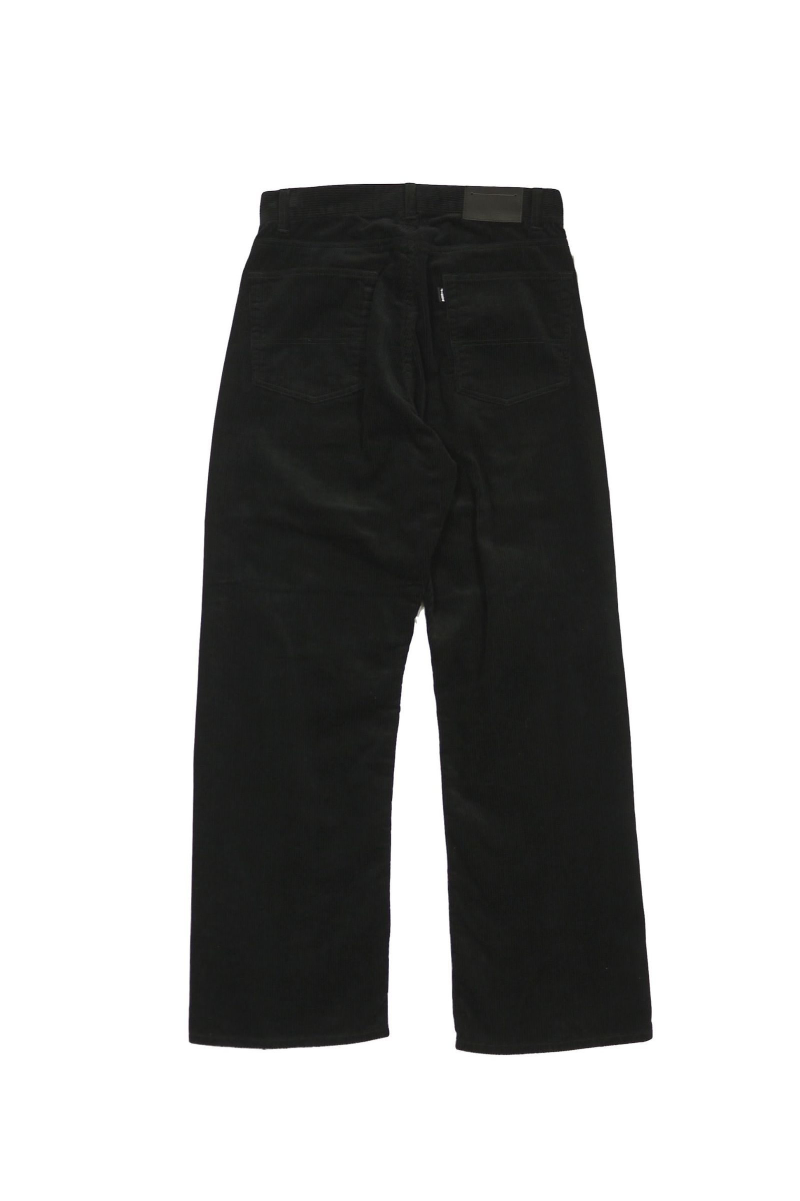 DAMAGE CORDUROY PANTS/BLACK