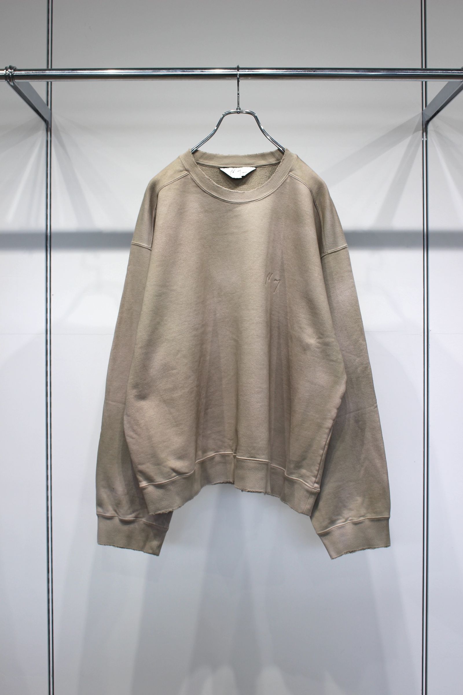 UNEVENNESS SWEAT SHIRT | SAND | スウェット