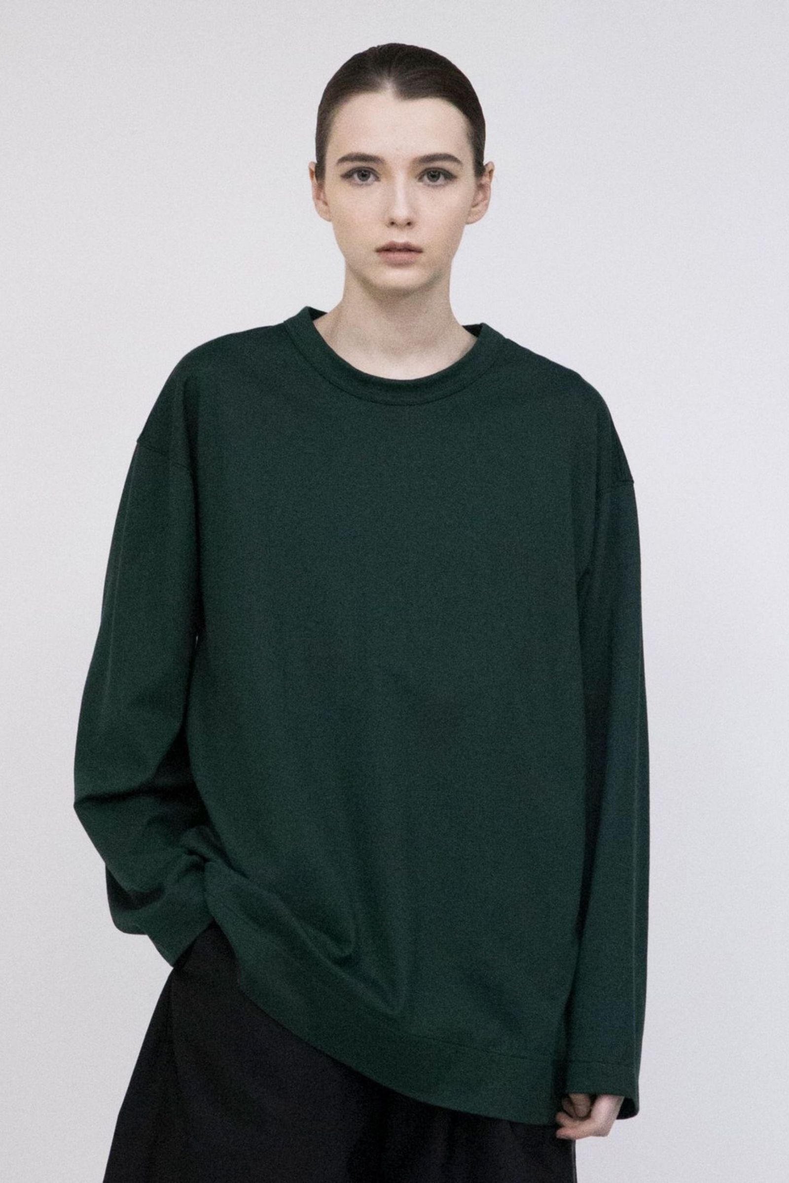 VOAAOV - Seasonless Cotton Jersey WARP TOPS/カットソー | NapsNote